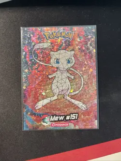 Crystal Card Collection MEW #151 Cracked Ice Holo Full Art Rare 2024 - Image 1
