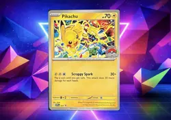 Pikachu - 225 (World Championship 2025) Scarlet & Violet Promo Cards - NM - Image 1