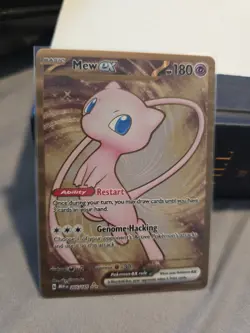 Gold Mew EX 151 UPC Metal Card Promo 205/165 - Image 1