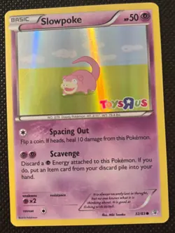 Slowpoke - 32/83 - Toys R Us Promo - NM - Pokemon TCG 2016 Evolutions - Image 1
