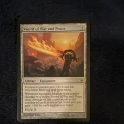 Magic: The Gathering (MTG) Sword of War and Peace, New Phyrexia - Image 1