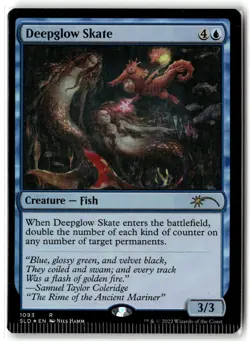Deepglow Skate - SLD - CRIMP ERROR - MTG - FOIL - Image 1