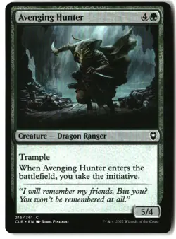 MTG Avenging Hunter [CLB - 215] LP - Image 2