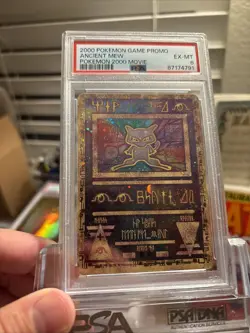 Pokemon TCG Ancient mew PSA 6 - Holo (English) promo Fresh Grade Nice Shine 🤩 - Image 2