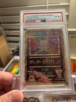 Pokemon TCG Ancient mew PSA 6 - Holo (English) promo Fresh Grade Nice Shine 🤩 - Image 3