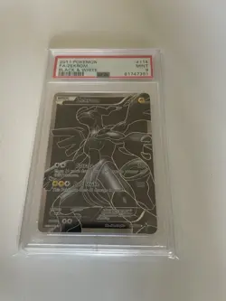 Zekrom 114 114/114 PSA 9 ENG English Pokemon Black White - Image 1