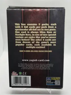 Yu-Gi-Oh! Rarity Collection 5 Box 1st Edition - Image 2