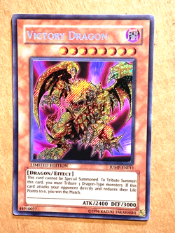yugioh Victory Dragon JUMP-EN011 Secret Rare Limited Edition nearmint - Image 1