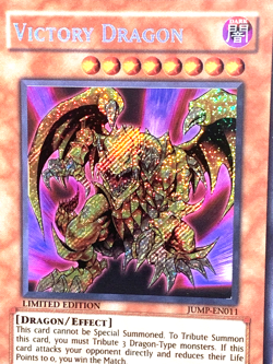 yugioh Victory Dragon JUMP-EN011 Secret Rare Limited Edition nearmint - Image 2