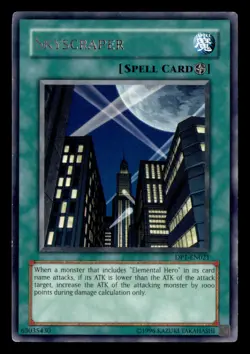 Skyscraper DP1-EN021 Rare Duelist Pack 1: Jaden Yuki Yu-Gi-Oh Unlimited MP - Image 1