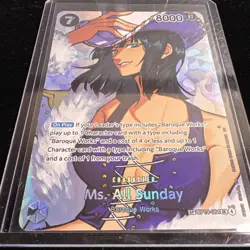 One Piece Ms. All Sunday (SP) OP14-084 The Time Of Battle - Image 3