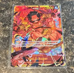 Bandai One Piece TCG Gol D. Roger OP09-118 Secret Rare Foil EN Alt Art 13000 - Image 1