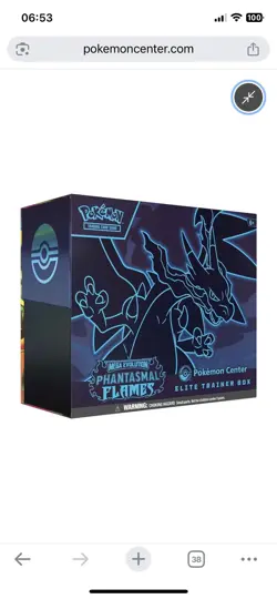 2 x Pokemon Center Phantasmal Flames ETB - PRESALE - ORDER CONFIRMED - Image 2