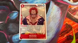 1x Rockstar OP16-018 C The Time of Battle English One Piece TCG Card - Image 1