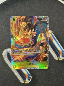 Sabo ST13-008 Super Rare Foil Starter Deck 13 One Piece Mint NM - Image 1