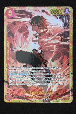 Portgas D. Ace SEC OP16-118 by ONE PIECE The Time of Battle English - Image 1