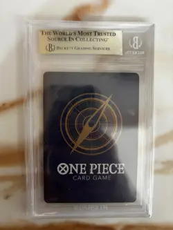 ONE PIECE OP05 119 MONKEY D LUFFY GEAR 5 NIKA SEC ALT ART ENGLISH Beckett 9.5 - Image 2