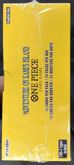 One Piece OP15/EB04 Adventure on KAMIS Island Booster Box ENGLISH FACTORY SEALED - Image 4