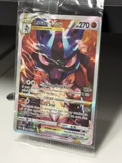 Pokemon SEALED Lucario VSTAR SWSH291 SWSH: Sword & Shield Promo Cards Holo - Image 2