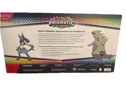Pokemon TCG SV Prismatic Evolutions Lucario EX & Tyranitar EX Premium Collection - Image 2
