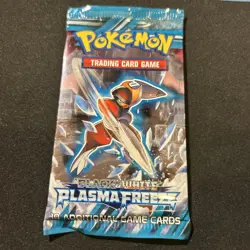 2013 POKEMON BLACK & WHITE PLASMA FREEZE BOOSTER PACK BISHARP ART - Image 1