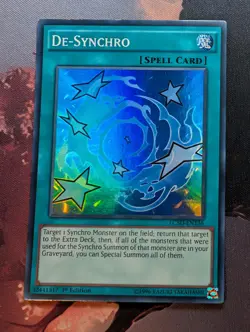 YuGiOh De-Synchro Super Rare 1st Edition LC5D-EN136 - VLP - Image 1