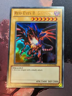 Yugioh - Red-Eyes Black Dragon - LC01-EN006 - Limited Edition - Ultra Rare LP - Image 1