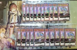 Yu-GI-OH Yugioh Dark Magician Girl 20 Set Seven Eleven Hi-Chew Promo 7 11 Sealed - Image 1