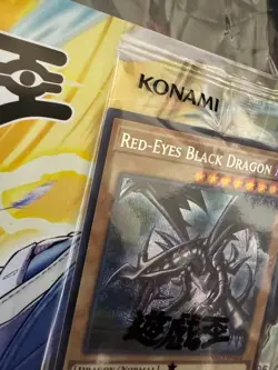 Yugioh Red-Eyes Black Dragon Nike Worlds Promo NKC1-EN002 House of Duel Limited - Image 2