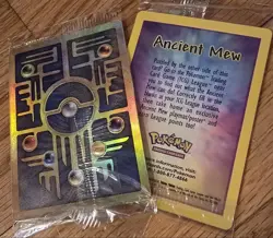 Ancient Mew Holo Holographic Pokemon Card Promo 1999-2000 Wizards Rare Gamefreak - Image 1