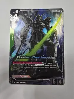 Gundam Card Game - Gundam Deathscythe - LR+ Alt Art GD01-025 English - Image 1
