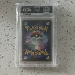 Pokemon Bubble Mew EX PSA 9 SAR Shiny Treasure Card 347/190 2023 SV4a - Image 2