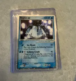 Regice ex 97/101 EX Hidden Legends Holo Ultra Rare English 2005 100 HP - Image 1