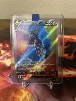 Pokemon TCG Astral Radiance Origin Forme Dialga V Alternate Full Art 177/189 NM - Image 1