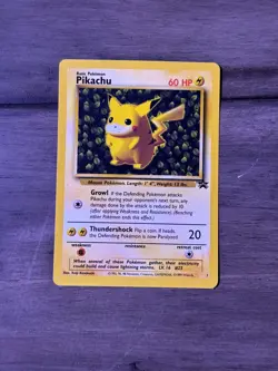 POKEMON TCG Pikachu 1 Black Star Promo - Image 1