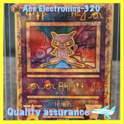 Metal Gold Card- Pokemon Card Ancient Mew Metal Colored Collector's Edition - Image 1