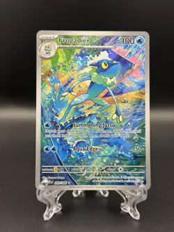 Frogadier 089/086 Me04: Chaos Rising Holo Pokemon Illustration Rare (IR) - Image 1