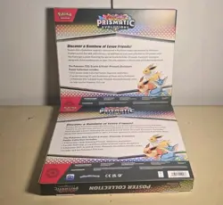 Pokemon Prismatic Evolutions Poster Collection Box Lot of 2 Sealed TCG - Image 2