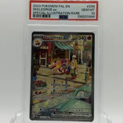 Pokemon TCG Paldea Evolved Skeledirge ex #258/193 SIR PSA 10 GEM MINT - Image 1