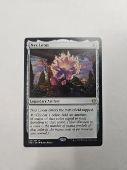 NYX Lotus Theros Beyond Death Regular Rare Card Magic the Gathering - Image 1
