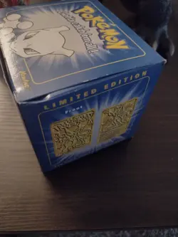 Pokemon MEWTWO 23k Gold Plated Trading Card 1999 Sealed With Box Limited Edition - Image 2
