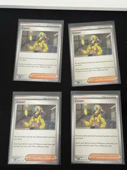 4X Canari 185/217 Playset Pokemon Ascended Heroes Regular - Image 1