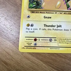 Pikachu 35/108 Common Evolutions Pokemon NM - Image 4