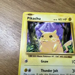Pikachu 35/108 Common Evolutions Pokemon NM - Image 5