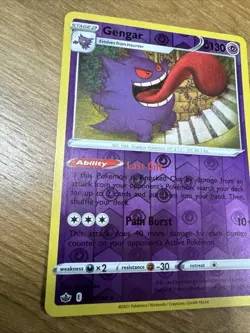 Gengar 057/198 NM Reverse Holo Chilling Reign Pokemon - Image 2