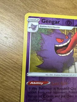 Gengar 057/198 NM Reverse Holo Chilling Reign Pokemon - Image 4