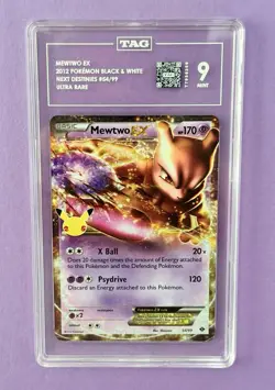 Mewtwo EX 54/99 - Pokemon’s Celebrations - TAG Graded 9: Classic Collection Holo - Image 1