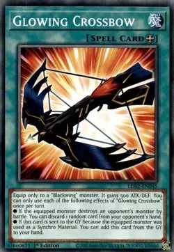 Glowing Crossbow - LDS2-EN045 - Common - 1st Edition - Lightly Played - Image 1