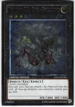 Number 20: Giga-Brilliant (UTR) ZTIN-ENV02 2013 Zexal Collection Tin Yu-Gi-Oh NM - Image 1