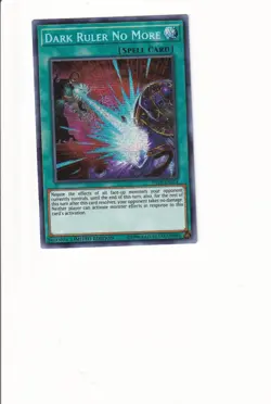 Dark Ruler No More TN19-EN014 Yu-Gi-Oh NM - Image 1
